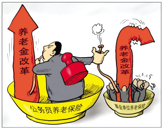 养老金双轨制合并统一图片