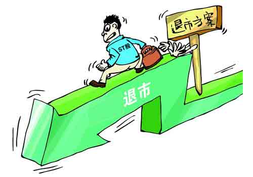 退市制度改革取得实质进展 两ST公司将终止上
