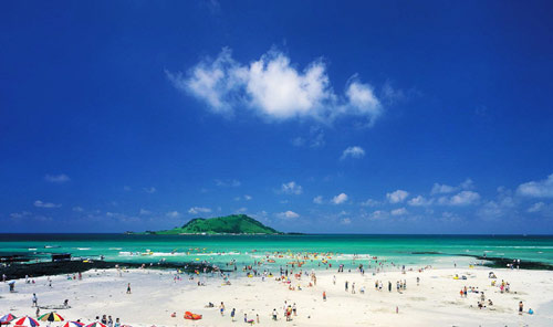  济州岛 :甜蜜享受 最纯洁的美丽