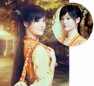 一向以青春玉女形象示人的郑爽图片