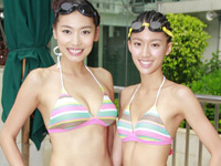 有胆你就看！香港小姐泳装秀