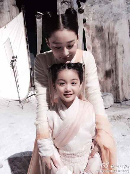 于正曝《神雕》童年版小龙女 网友跪求别长大