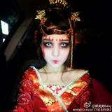 恐怖僵尸造型！郭美美露真