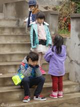 全能奶爸！田亮独自带萌孩状况百出