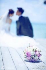 曝陈思诚佟丽娅婚纱照 新娘高呼：我嫁对了人