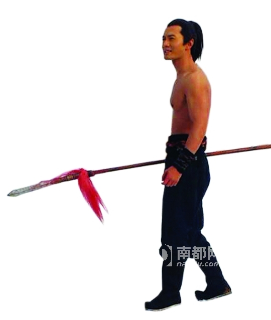 这个岳飞带v 黄晓明：不会演成岳二飞