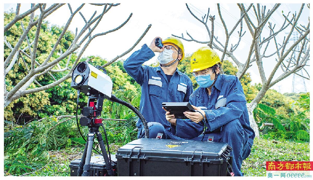 东莞供电局数字输电建设正朝着安全、智能、减负三大目标前进。 顾萱 摄