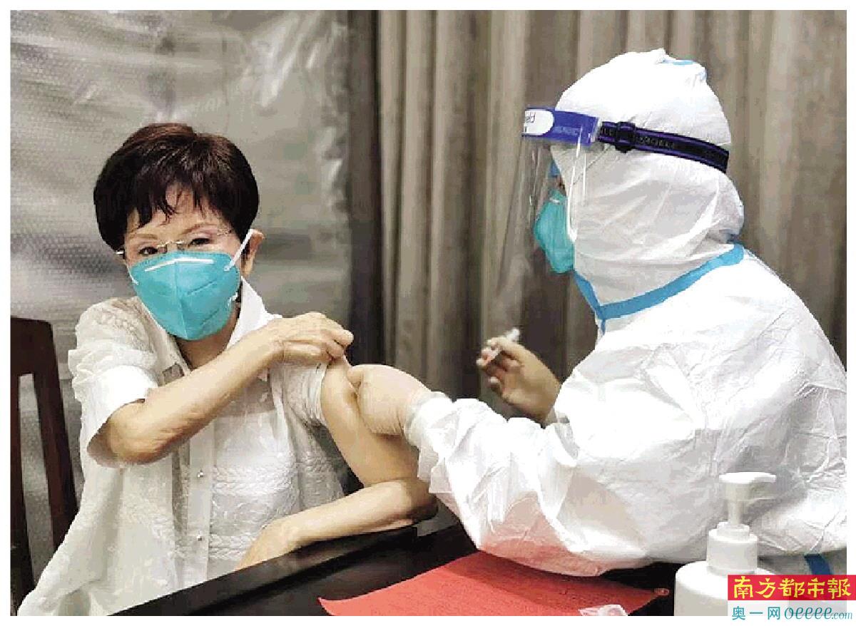 ←洪秀柱昨日通过个人社交账号透露,她已在浙江打完疫苗。
图片来源于洪秀柱个人社交账号