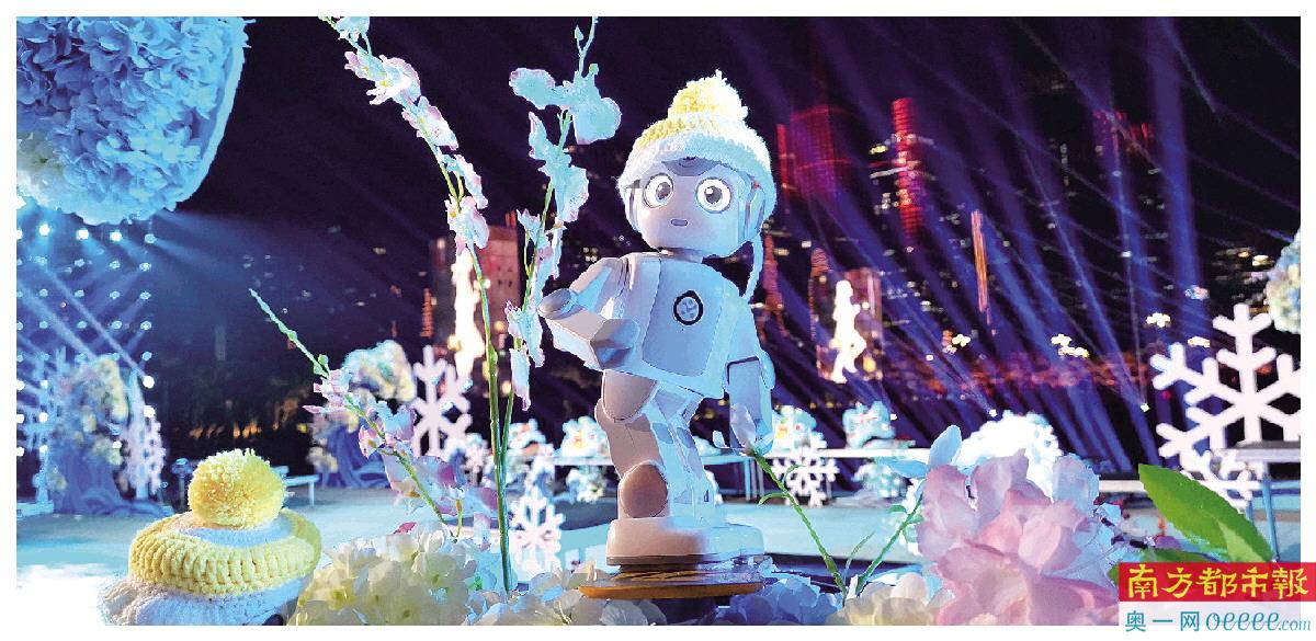 “滑雪运动员”机器人。 受访者供图