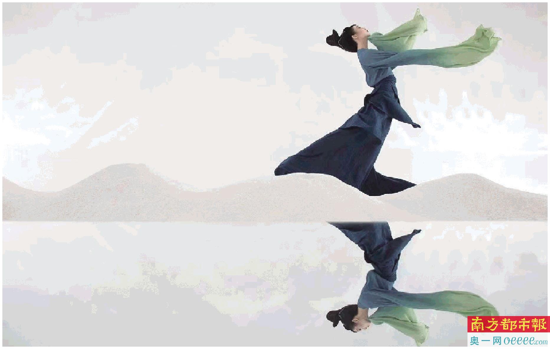 《只此青绿》演出剧照。