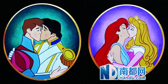 王子搞基公主文身 毁你童年没犹豫的